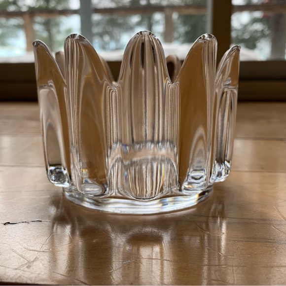 ORREFORS | Swedish Crystal 12 Point Bowl | Designed by Jan Johansson - Picture 2 of 7